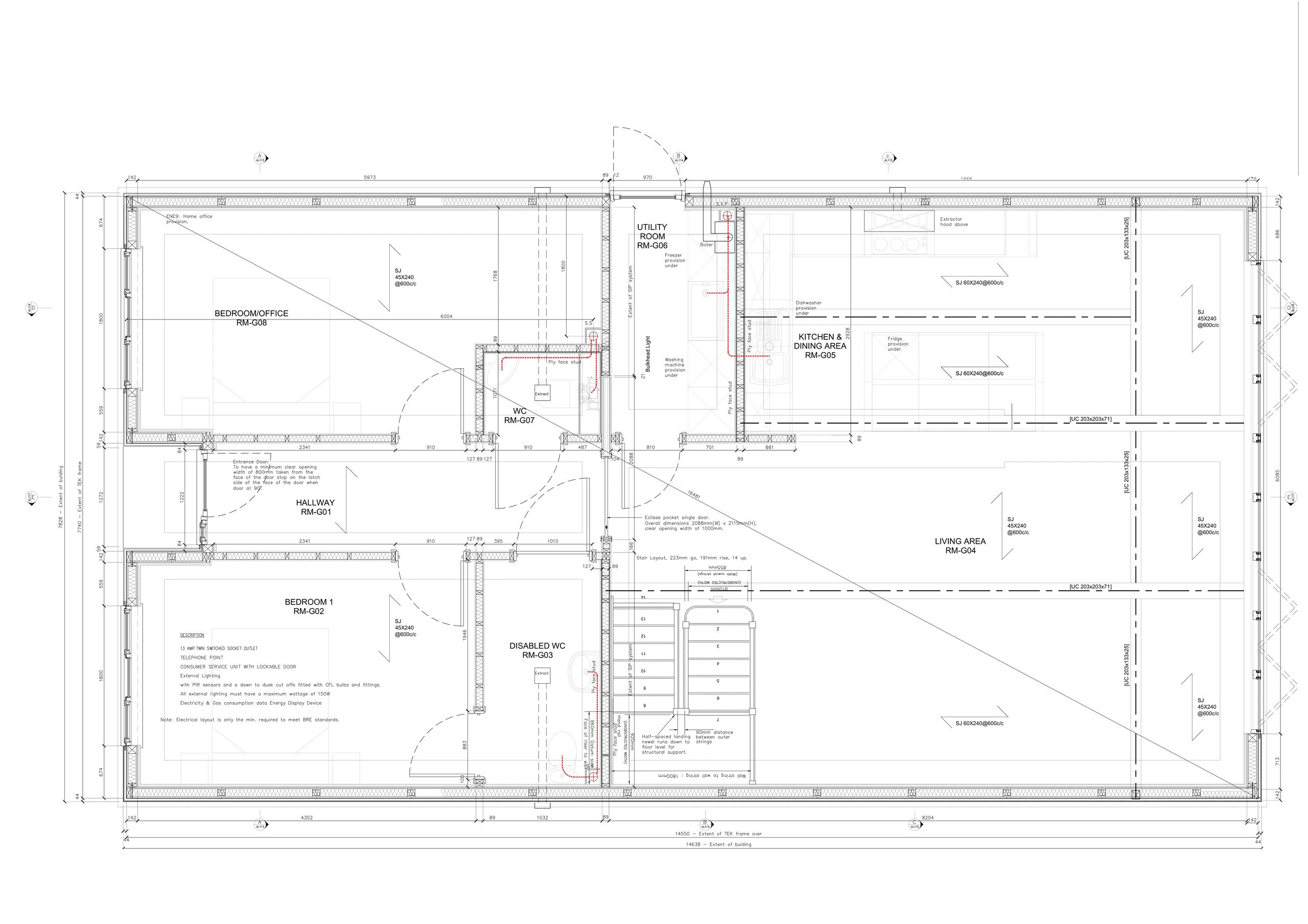 ETR planning Architectural Drawings Planning Applications